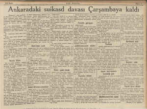  4/1 Sayfa (Baştarafı 1 İnci sayfada) ni bilmedişm, söylediği halde 4 Mert tarihi ifadesinde bunun aksi ifade etmiştir. Bu...