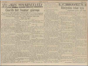    GÜREŞ MÜSAHABELERİ SON POSTA Garib bir huzur güreşi Başpshlivan, 140 okka gelen Mehmed ağa idi ve bunun karşısına Kırkpınar