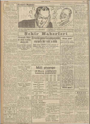  Hergün Mhverin 1942 Harb proğramı Ekrem Uşakdığil u# talyanın tanınmış gözetecile - rinden Signor Giovanni An - saldo...