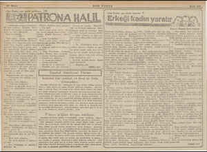     i 30” May” memek SON P a iğ a ör vE - “ «Son Posta» nın tarihi tefrikası: 119 PATRONA HALİL — Bej prada, orduya bümayun.