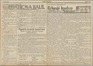  29 Haziran «Son Posta» nın tarihi ki — Mademki tanıyamamışız neye bilmen. Sizden ehemmiyetsiz hizmet isyiyecek idik, —...