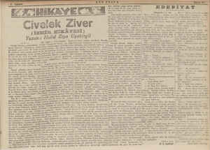    ğini yapmış cenge girmiş, göğsün. A > de bir nişan ile bir yara, avdet et. EDEBİY E 5 7 miş diye onun için hikâyeler söyle.