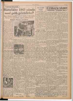  Bir temizlik .. » . Li Müttefikler 1943 yılında | rev ini “Çingene keyi nasıl galib gelebilirler? Âmerikanın meşhur askeri