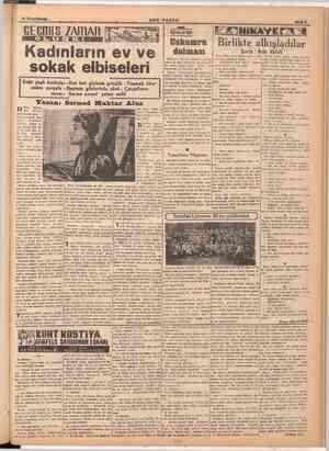  16 Kadınların i sokak elbiseleri Evde yaşlı kadınlar - Kat kat giyinen gençlik - Yaşmak fera” ceden se - Bayram günlerinin