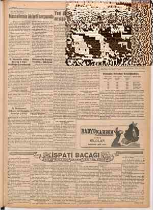    ra, Mussolininin âkıbeti karşısında (Bas tarafı 1 inci sayfada) Bir de dü mik gazetelerde, ayni a- mu, Benito Mussolininin