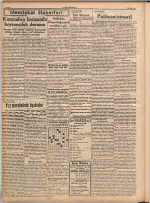  Fİ TARİHİNDE ZİRAAT: Türk terbiyesi . W Aizlürkün Patlıcan ziraati koyunculuk durumu verdikleri gün Harada 1928 yılında...