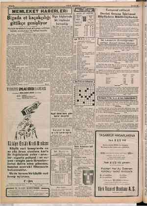    © TÜRKİYE EMLAK KREDİ MAKASI ARALIK - 1947 - ek Aralık 18 Kamyonet satılacak Devlet Orman İşletmesi e “a! Bi köyl d | teri