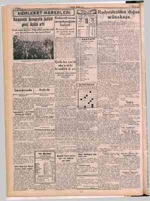    HABERLERİ MAYIS - 1949 - Karamanda Demokratik faaliyet 1 geniş ölçüde arttı Ocak sayısı on ikiye Iblâğ edildi, partiye yeni