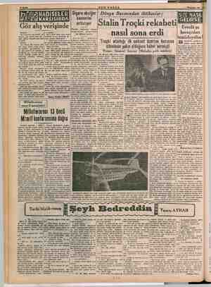    SON POSTA Temmuz 19 1. 93 | Sigara akciğer Dünya Basınından iktibaslar: kanserini arttırıyor Göz vin YL Stalin Troçki...