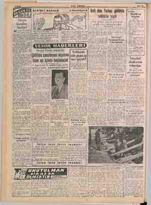Son Posta Gazetesi 22 Eylül 1950 kapağı