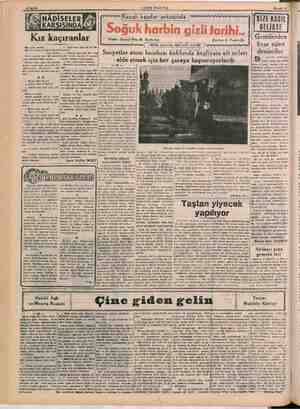 Son Posta Gazetesi 5 Kasım 1950 kapağı