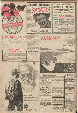Son Telgraf Gazetesi 3 Nisan 1937 kapağı