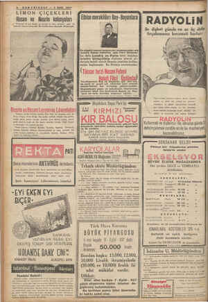    8- SONTELGRAF — 3 Eylü! 1987 LİMON ÇİÇEKLERİ Hasan ve Nesrin kolonyaları Türkiyede en çok satılan ve Avrupa ve cihan...