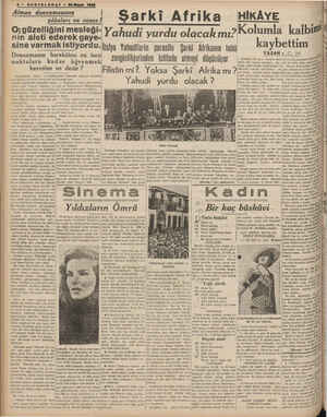  Bi aa 4 - SONTELAOĞRAFP — —= 1996 Alman donanmasının plânları ve casus O; güzelliğini mesleği- nin aleti ederek gaye- sine