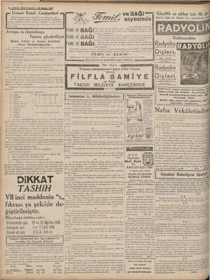  8 —SON İIVLGİAİ— 14 M 1938 Umum Esnaf Cemiyetleri Müşirek yardım heyeti tarafından 30 Ağustos salı günü ESNAF ÇOCUKLARINA...