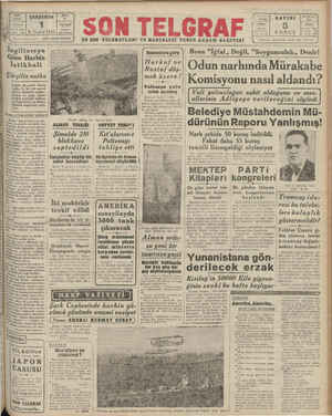     K Teşrın 1941 1 | san zzeterat İstanbul gıltereye İstikbali rçılın in nutku Ü lainteieiei İngiliz Başvekili dünkü nutku