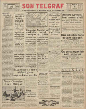  Bah'p ve Başntunarrizi: 22 Haziran 1942 ETEM İZZET BENİCE | TEHLİKE |— Büyükde | Olabilir.. Almanların Mısır hudu- Kahire ve