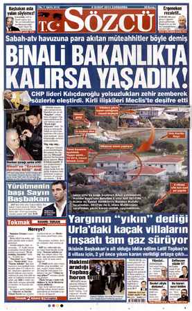    Başbakan asla hilal EE EŞ Ergenekon yalan söylemez! p Li rezaleti!... KALKMIŞ, MİT'in KARARLAR geçti- Zarrab raporu için,