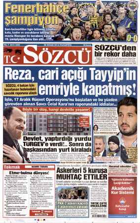  maçta Rizespor ile berabere kalarak Te PETER 28 NİSAN 2014 YA Y/ İ hir rekor daha ? MART ayında Türkiye'nin en çok satan...