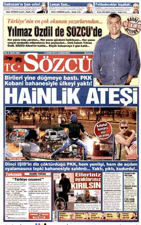  Sadrazam'ın Şam seferi / SINIRIN dibinde kan gövdeyi götürüyor. Türkiye'nin g AKP'liler onu linç etmeye karar verdiler....
