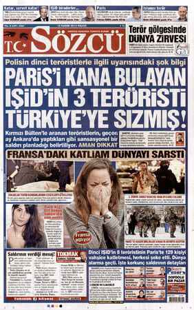      İslamcı terör ADINA İslamcı terör denilen bela sa- dece Türkiye'yi deği, neredeyse dün- yayı sarmış durumda. İŞİD ne...