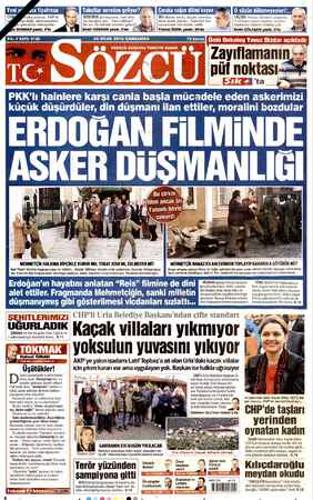     E MERU Prtuluş yolunun, AKP ile tan değil, uzlaşmamaktanı i görmemizi istemiyorlar. r DONDAR yazdı. #'te la GİR SEBEBİNİ