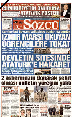    "ATATÜRK cumhuriyet cephesinde yapayalnız. Bu nedenle zamanı gelinceye kadar cumhuriyeti Wicdanında mill bi sır olarak...