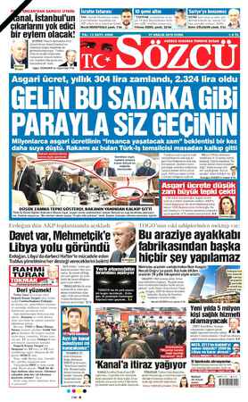     ERCAN'DAN SARSICI UYARI: nal, İstanbul'un çıkarlarını yok edici TAV, Atatürk Havalimanı sözleş- mesi bitmeden kapatıldığı