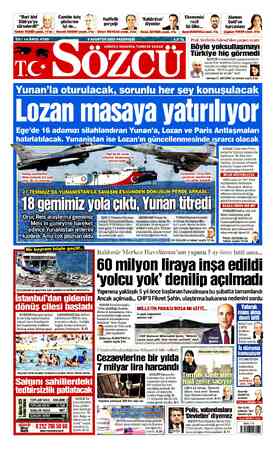 Sözcü sayfa 1