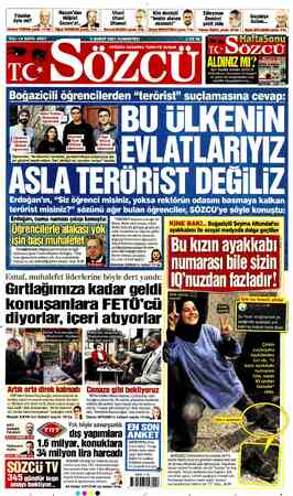Sözcü sayfa 1