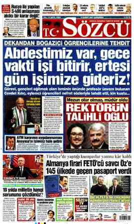 Sözcü sayfa 1