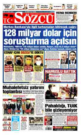 Sözcü sayfa 1