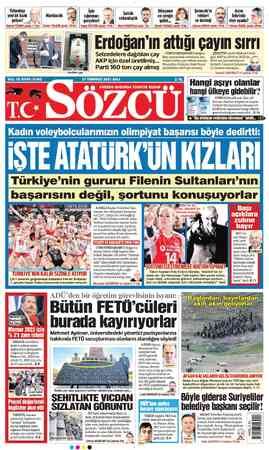 Sözcü sayfa 1
