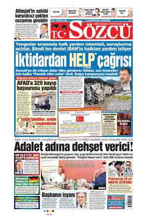  Atlasjet'in sahibhi Sinsi istila! (î Odi Rahmi TURAN yazdı. 11'de # Mehmet Akifi ( — /| Değişenrotasıyla anlasaydınız! — —