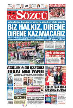 Sözcü sayfa 1