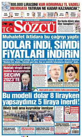  “100.000 LİRASINI KUR KORUMALI TL VADELi MEVDIIA'I'A YATIRAN NE KADAR KAZANACAK? A Za - . ü - — K;îı'.':' 'ı';fı" T / 'î("!"s