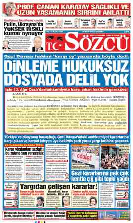 Sözcü sayfa 1