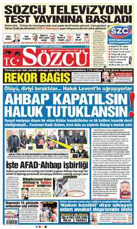  ÖZCÜ TELEVİZYONU TEST YAYININA BASŞLADI Özlem bitti... Türkiye'de televizyonculuk nasıl yapılır şimdi herkes gorecek Usta...