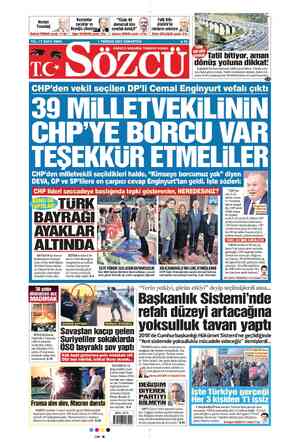 Sözcü sayfa 1