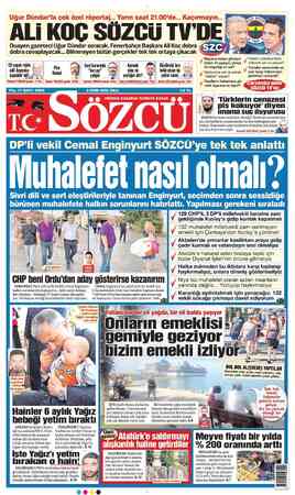  ' Uğur Dündar'la çok özel röportaj... Yarın saat 21 00’de... Kaçırmayın... ALi KOÇ SÖZGÜ TW Duayen gazeteci Uğur Dündar...