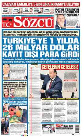  ÇALIŞAN EMEKLİYE 5 BİN LİRA İKRAMİYE GELİYOR | “Vatandaşın “a Saç sa n Yük başkan iler içi D K 5i gaa K | setetai K eli S z