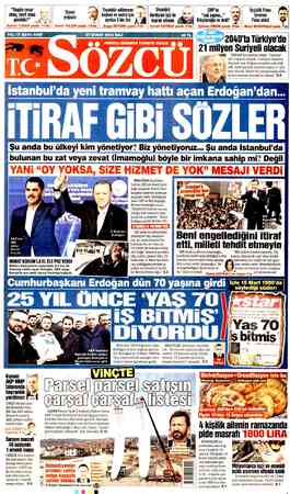 Sözcü sayfa 1