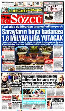  A | 17 Bakan'dan Mehtap, o çocuğu öldür!.. Kakofoni — (. AM Biradımda m SÖZCÜ'den 4 sayfa YENİDOĞAN Çetesi'nin yaptıkları...