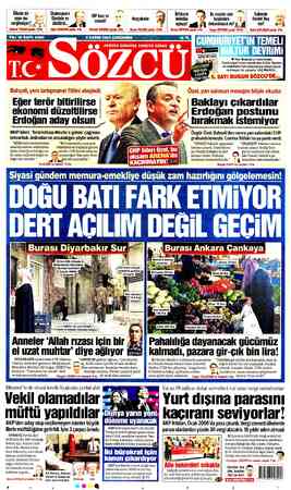 Sözcü sayfa 1