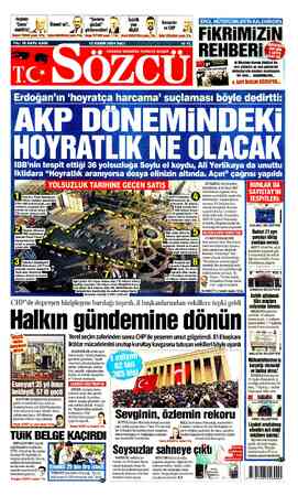 ı.'â:::g G | Ümmet mi?.. —__—_—î q::::ıîıt'ı'n e| Işvsiı:ıık Çay(| Yorserler vag I EROL UTERCMLER KALEMINDE YIL: 18 SAYI:...