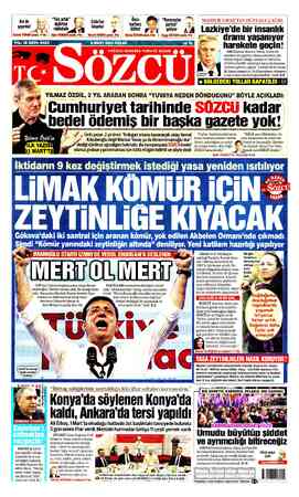 Sözcü sayfa 1