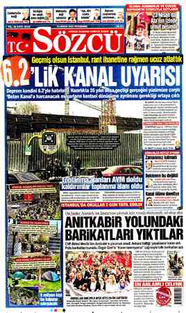 Sözcü sayfa 1