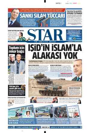  SAYFA 1 SIYAH KIRMIZI SARI A Danıstay'da paralelin © OYUNU TUTMADI 12 Ekim'deki HSYK seçimleri için türlü hamle- lerde...