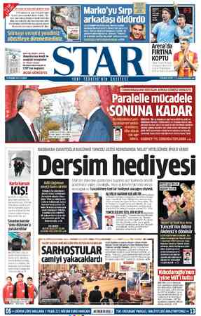  TARAFTAR CİNAYETİ e “2:| Marko'yu Sırp & —4 |:: 1950 yılından bu yana Türkiye'de sağlık - İ 4 DÖNÜSTÜ sov yaptı. w hizmeti