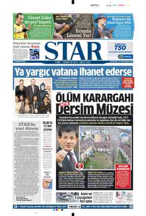  SIYAH SAYFA 1 KIRMIZI SARI SİGARADAN daha az zararlı olduğu sa- nılan nargilenin ölüm- cül etkisi bulundu. ABD'li...